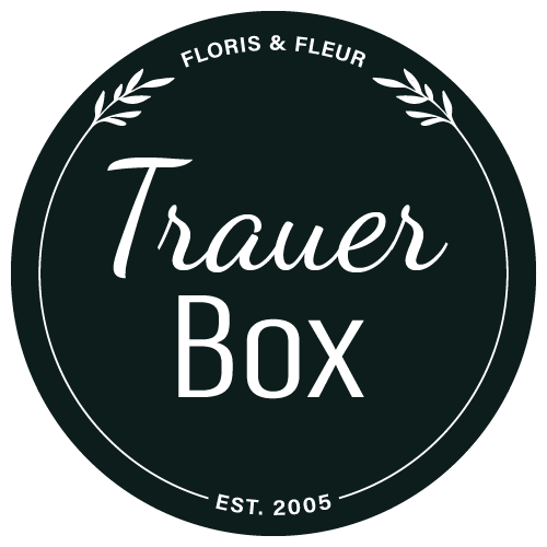 Trauerbox Logo Bestattung Begräbnis Floris und Fleur